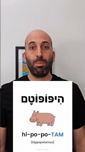 The Many Uses of He (ה) in Hebrew 🇮🇱 #Shorts