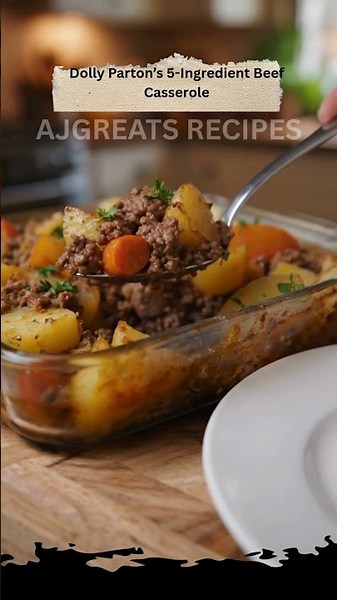 Dolly Parton’s 5-Ingredient Casserole