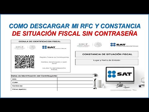 HOW TO DOWNLOAD MY RFC AND TAX STATUS CERTIFICATE WITHOUT A PASSWORD 2026