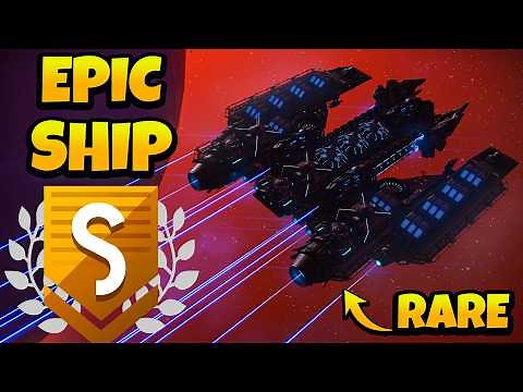 How to Build Epic Corvette Ship S Class in No Man's Sky Voyagers
