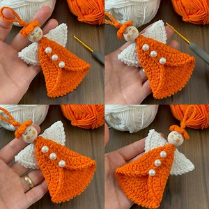 1M views · 7.1K reactions | Angel  I made 100 of them and sold them all in one day. This is a genius idea. You will love it  #crochet #motif | My Hobby | Facebook