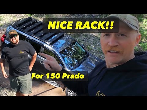 Roof Rack install for Prado 150 LC150 - ARB Base Rack