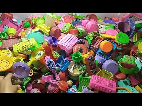 Unboxing hello kitty cooking set toys collection review asmr