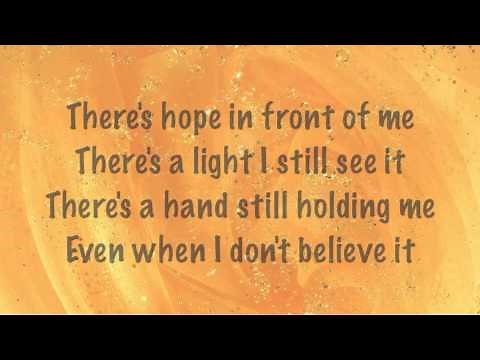 Danny Gokey - Hope In Front of Me - (with lyrics) (2014)
