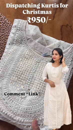 Santhiya Fashions on Instagram: "✨Comment “Link” to get product link directly✨ ✨Upto 40% Discount from MRP✨ ✨Product Code: ESS317 ✨Color : Half White ✨Price : ₹950/- ✅ Purchase above 1999 or more get free shipping Bust Sizes: S - 36, M - 38, L - 40, XL - 42 To place order 🛍️Web: santhiyafashions.com 📱WhatsApp: +91 9787595596 Note : There may be little variations in the color shades of the product #chritmascollection #trendingpost #photooftheday #keralakurti #aariwork trendingsongs viralreels h