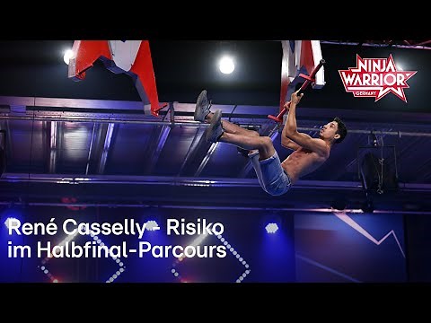 René Casselly geht volles Risiko und knackt die 1-Minuten-Grenze | Ninja Warrior Germany 2022