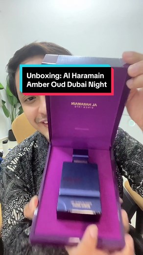 Unboxing Al Haramain Amber Oud Dubai Night Perfume