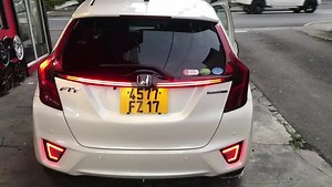 5K views · 99 reactions | Light tube tail light, trunk led bar and bumper led installed on Honda Fit | Pro Tuning | Facebook