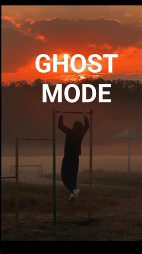 ghost mode on 🗿🏃‍♂️💪 #shorts
