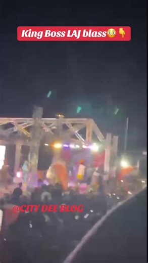 King boss LAJ Blass😳on his performance at drizilik show😳👇