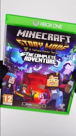 Unboxing Minecraft Story Mode The Complete Adventure 2016 Xbox One Game