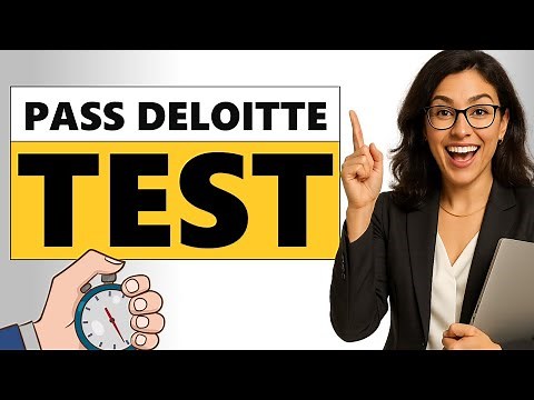 How to Pass DELOITTE EMPLOYMENT ASSESSMENT TEST - Questions and Answers with Solutions