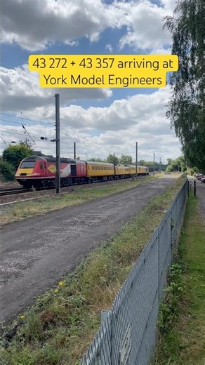 Colas Rail Class 43s arriving at York Model Engineers