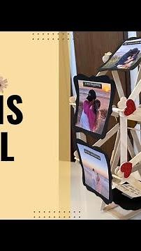 DIY Ferris Wheel Tutorial🎡 | Step by Step | QuinnsArte💕✨