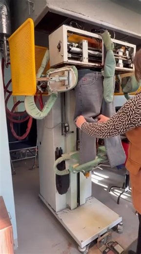 MACPI 321.715 Industrial Garment Press – 2019 | Working Demo
