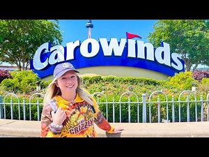 Carowinds Amusement Park MY FIRST TIME! Fury 325, Copperhead Strike, Hurler, Camp Snoopy & More!