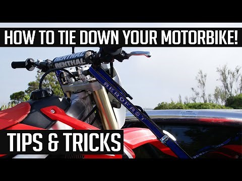 How to Tie down your Motorcycle?