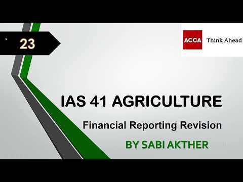 IAS 41 Agriculture - Revision Crash Course Day 23