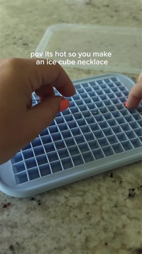 Creative Ways to Style an Ice Cube Necklace