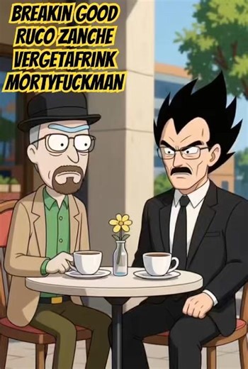 Breakingood la leyenda de ruco zanchez#shorts #dbz #rickymorty