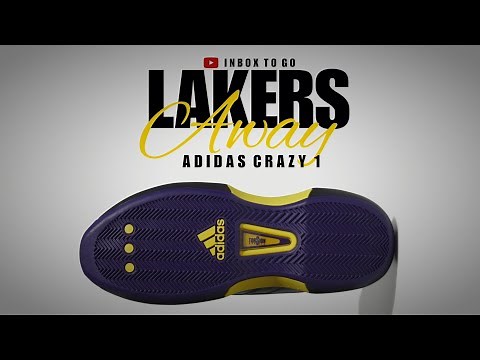 KOBE BRYANT LAKERS AWAY 2023 Adidas Crazy 1 DETAILED LOOK + OFFICIAL RELEASE DATE