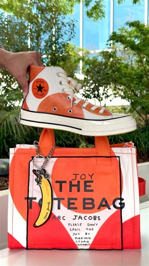 68K views · 47 reactions | The Marc Jacobs x Converse JOY Collection reimagines Chuck 70s through the eyes of artists David Shrigley, Hattie Stewart, and Derrick Adams. Discover the collection at Marc Jacobs on the Lower Level. | Aventura Mall | Facebook