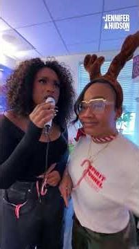 The whole staff sings karaoke with Jenn, “Santa for Someone” for Day 16!