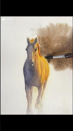 Watercolor Horse Painting: Loose & Luminous Equine Art Process & Tutorial
