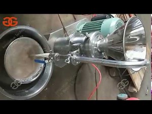 how to make hummus from chickpeas/hummus grinder/ hummus making machine