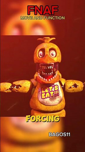 THIS IS HOW WITHERED ANIMATRONICS MOVE AND FUNCTION IN FNAF #fnaf #fivenightsatfreddys