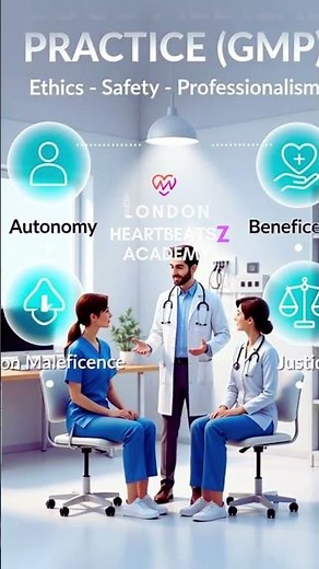 The 4 Pillars of Good Medical Practice #GMP #ClinicalEthics