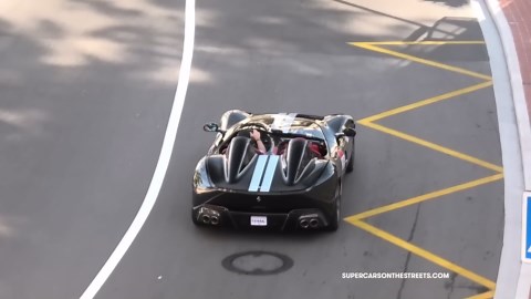 $320K Ferrari 812 Superfast cruising past the crowd