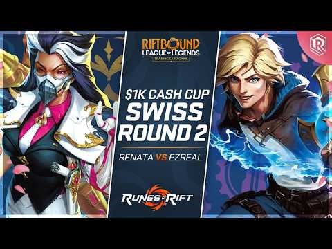 $1K Riftbound Tournament - Renata vs Ezreal - Round 2