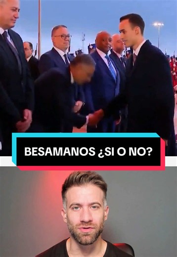 El príncipe de Marruecos llegó al mundial y se hizo viral por evitar que los mandatarios y políticos le besen la mano en el saludo 🫡 🇲🇦 ¿Es una falta de respeto?, te cuento y comenta que te parece 👇🏻 . #mundial2026 #marruecos #principe #viraltiktok