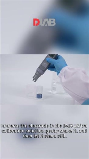 Pen-type Multifunctional Analyzer Operation Demonstration-Conductivity Calibration