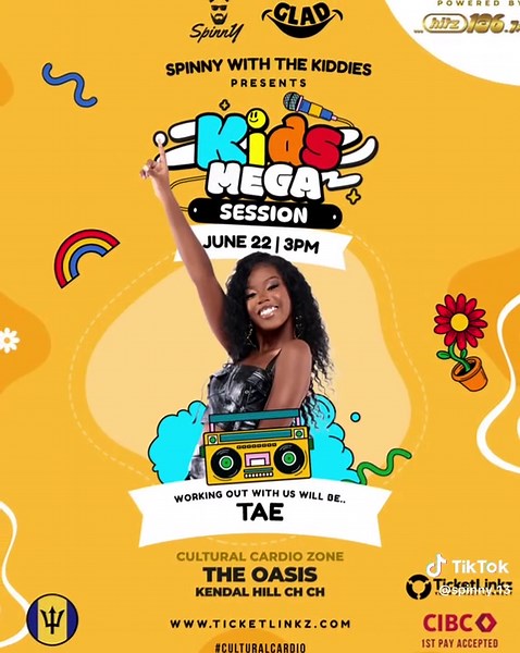 Spinny X Gladdest Kids: Fun Family Fitness Event