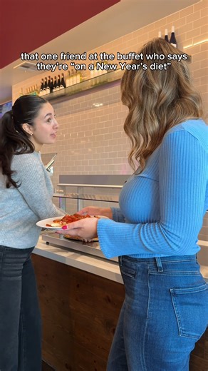 It's ok twin, I also can't resist an all-you-can-eat pizza (and salad) lunch buffet. Hurry in because it's just $9.99 all month long!🫣🍕 *Dine-in only. Valid Monday-Friday, 11am-2pm, at participating restaurants. Additional restrictions may apply. | Mountain Mike's Pizza