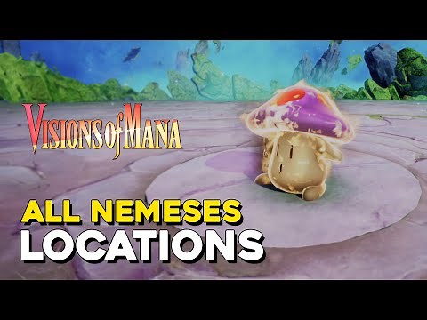 Visions Of Mana All Nemeses Locations (Expert Exterminator Trophy Guide)