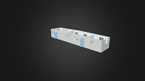 14ft x 66ft Mobile Office with Restroom - 3D model by Design Space Modular Buildings (@modularcomplexes)