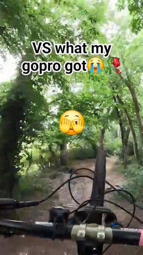 gopro effect getting out of hand🥀🫡 #mtb #bikejump #gopro #fail #shorts