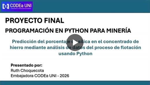 #embajadorescodea #pythonparaminería #codeauni #mineríadigital | Ruth Noemi Choquecota Chura