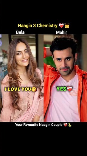 Naagin 3 Bela & Mahir Love ❤️🐍 | Naagin Season 3 Chemistry | #nagin #naagin3 #belamahir