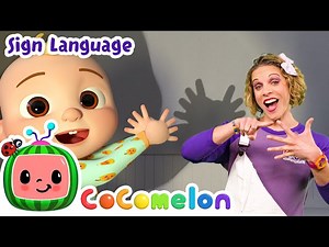 Shadow Puppets 🦇 | CoComelon with ASL | 🖐️ Sign Language for Babies 🖐️ - Videos For Kids
