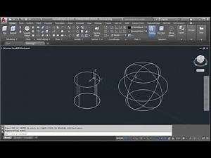 Wireframe and solid modeling in autocad