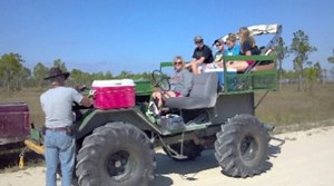 Big Cypress National Preserve swamp buggy ride (by Robert Pursell)