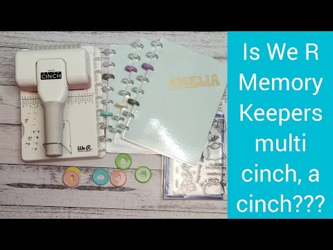My First Notebook using WRMK Multi Cinch!