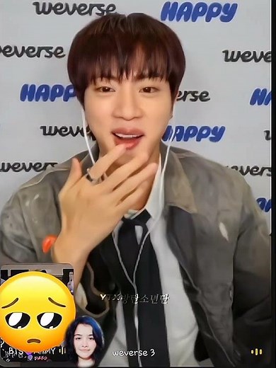 Part-1Two types of Men🤒SUGA & JIN Fan meet video call difference 😍🥰 #suga #yoongi #jin #seokjin #bts