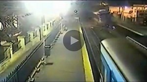 Video zeigt fatalen Zug-Crash