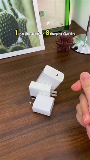 Super Fast 8-Port Charger with USB and Type-C Ports