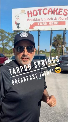 Tarpon Springs breakfast review… this one hit the spot. #TarponSprings #FoodReview #BreakfastSpot